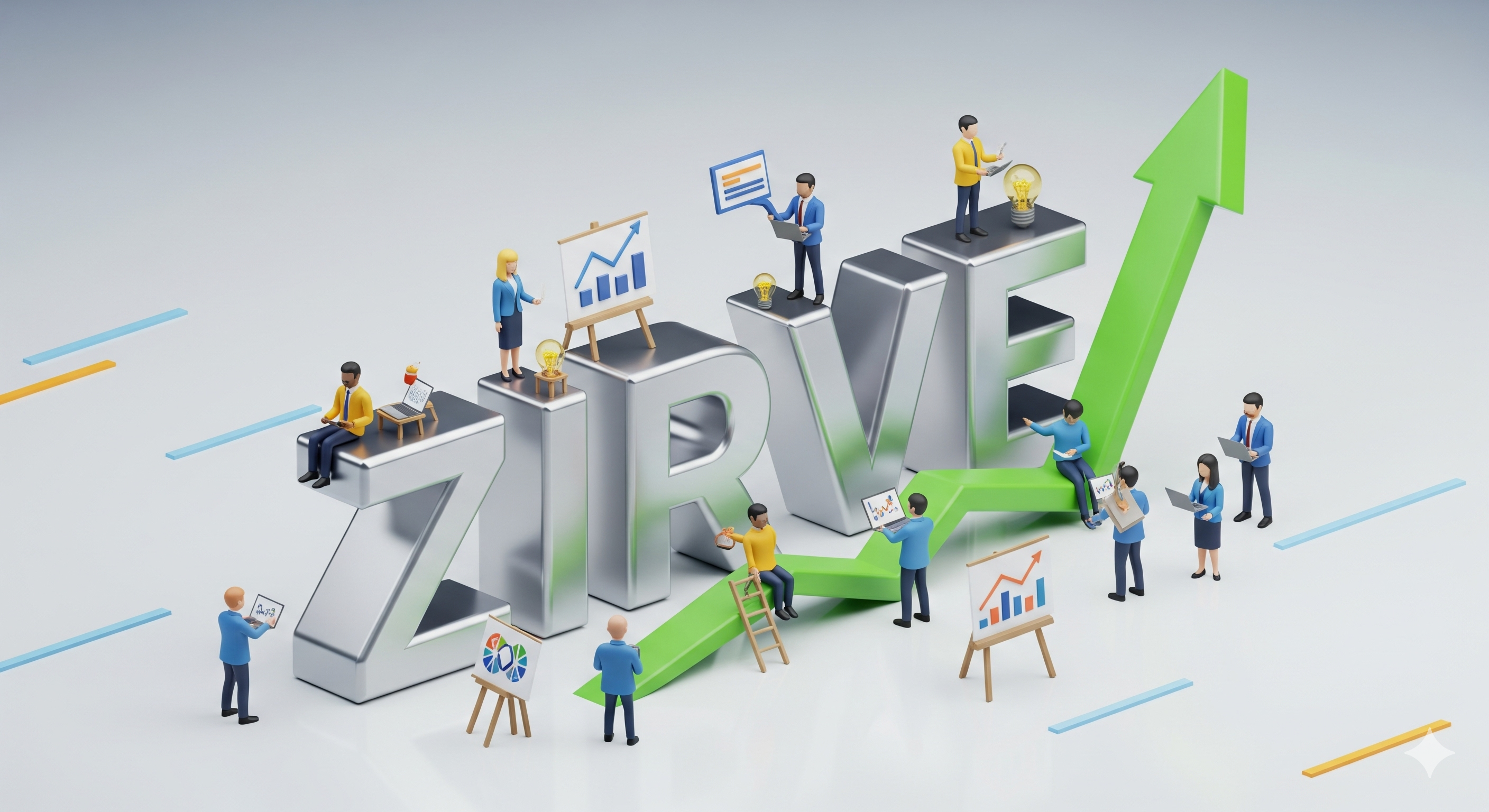 Creative workspace background